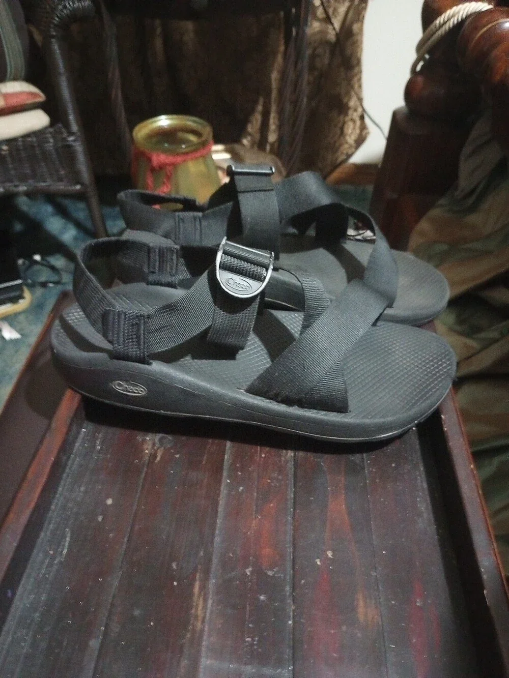 Chaco Z/1 Men's Size 13 Waterproof Sport Sandals Black
